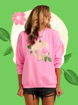 SUDADERA "CALAVERITA FLOR"...