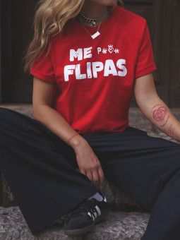 CAMISETA "ME FLIPAS" CHICA