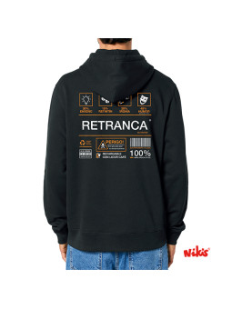 SUDADERA CAPUCHA RETRANCA